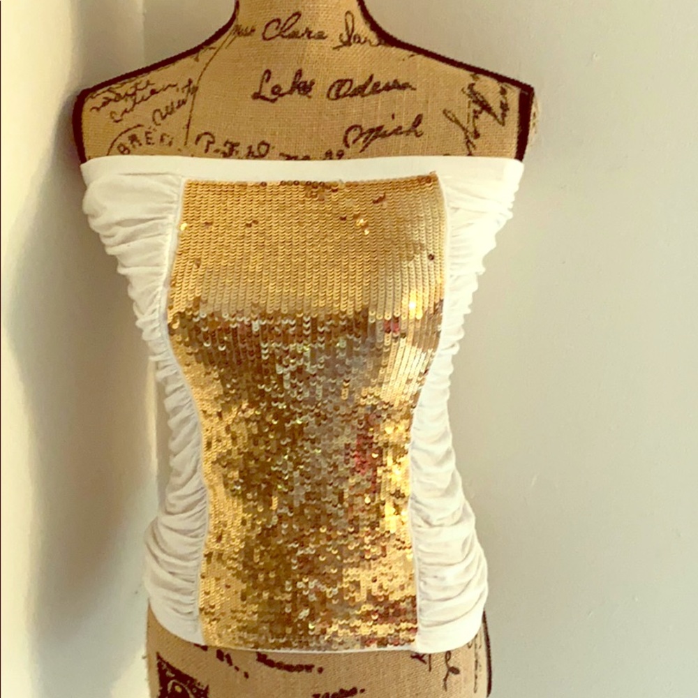 2b Bebe Strapless tube top